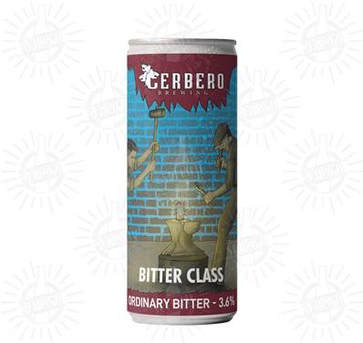 CERBERO - Birra Bitter Class Ordinary Bitter 3,6%vol - Lattina 330ml