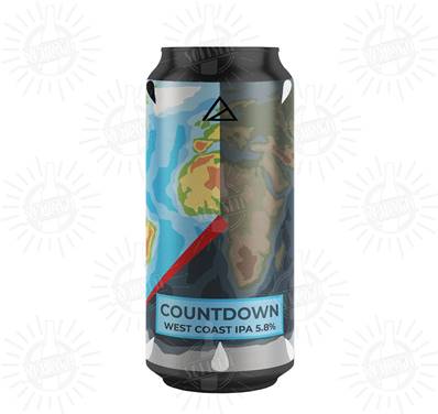 ATOMS - Birra Countdown West Coast IPA 5,8%vol - Lattina 440ml