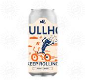 BULLHOUSE (NIR - UK) - Birra Keep Rolling Hoppy Lager 4,8%vol - Lattina 440ml