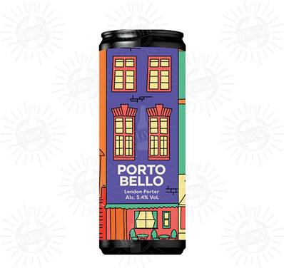 WAR - Birra Portobello London Porter 5,4%vol - Lattina 330ml