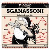 MALARIPE - Birra Sganassoni 2021 Belgian Strong Ale 9,7%vol - Bottiglia 330ml