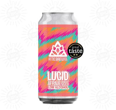 ATTIC BREW CO (UK) - Birra Lucid Alchool Free Pale Ale 0,3%vol - Lattina 440ml
