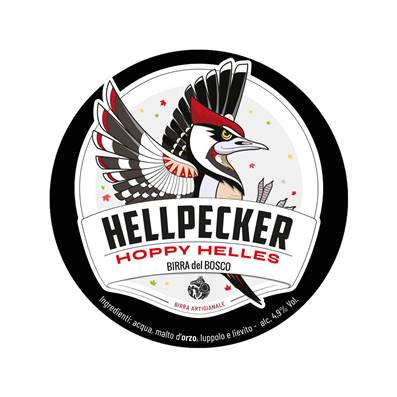 BIRRA DEL BOSCO - Birra Hellpecker Helles 5%vol - Polykeg con sacca 24lt