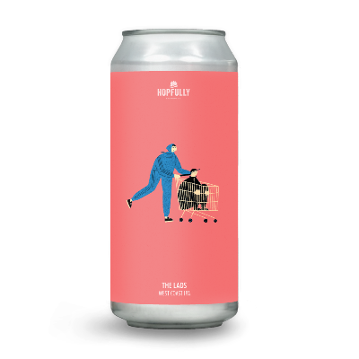 HOPFULLY BREWING (IRL) - Birra The Lads West Coast IPA 5,8%vol - Lattina 440ml