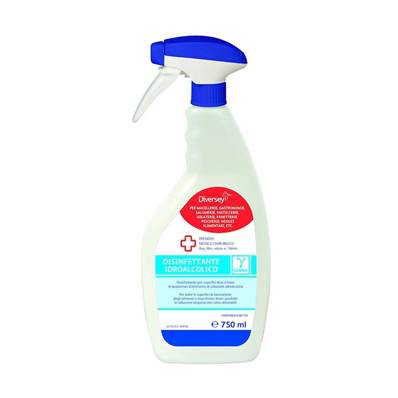 DIVERSEY - Detergente disinfettante lieviticida idroalcolico - Flacone spray 750ml