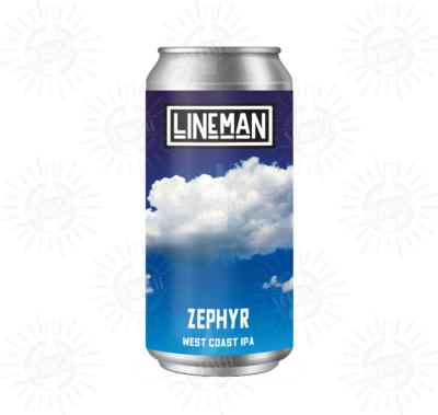 LINEMAN (IRL) - Birra Zephir Modern West Coast IPA 6%vol - Lattina 440ml
