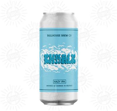 BULLHOUSE (NIR - UK) collab. EXALE (UK) - Birra Exhale Hazy IPA 6,5%vol - Lattina 440ml