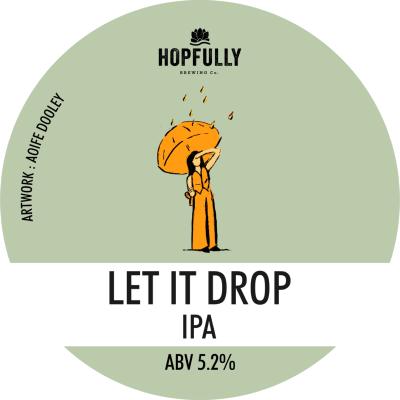 HOPFULLY BREWING (IRL) - Birra Let It Drop IPA 5,6%vol - Keykeg 30lt