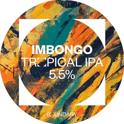 BOUNDARY (NIR - UK) - Birra Imbongo Tropical IPA 5,5%vol - KegStar 30lt