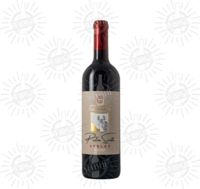 LEONARDI - Vino Pietra Scritta Merlot Lazio Rosso 2024 I.G.P. 13%vol - Bottiglia 750ml