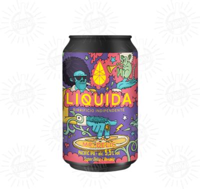 LIQUIDA - Birra Mr Delic Pacific IPA 5,5%vol - Lattina 330ml
