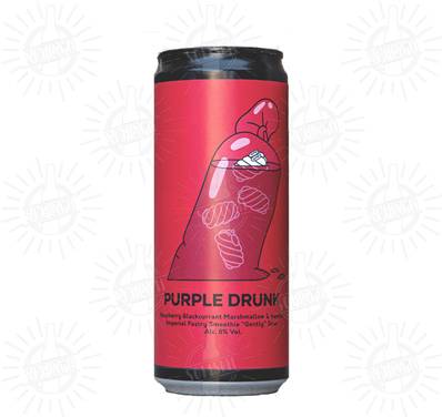 WAR - Birra Purple Drunk Imperial Pastry Fruit Gentle Sour 8%vol - Lattina 330ml