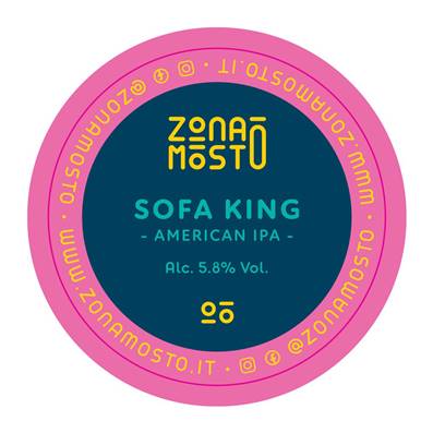 ZONA MOSTO - Birra Sofa King American IPA 5,8%vol - Polykeg 24lt