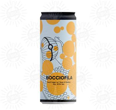 WAR - Birra Bocciofila Bohemian Pils 4,5%vol - Lattina 330ml