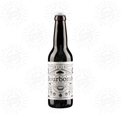 BIRRA DEL BOSCO - Birra Bourbomb Barrel Aged Coconut Imperial Stout 10%vol - Bottiglia 330ml