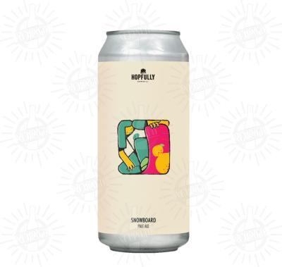 HOPFULLY BREWING collab. NCAD - Birra Snowboard New England Pale Ale 5,1%vol - Lattina 440ml
