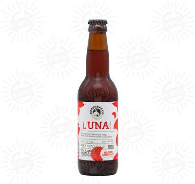 OPPERBACCO - Birra L'una Rossa Belgian Amber Ale con spezie 6,4%vol - Bottiglia 330ml