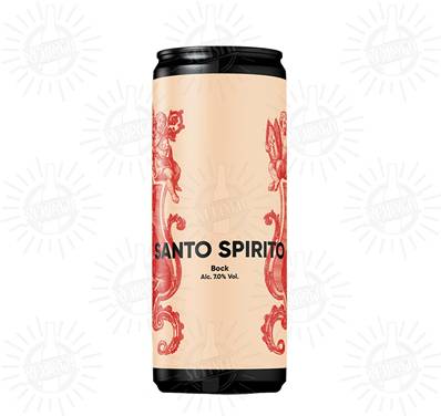 WAR - Birra Santospirito Bock 7%vol - Lattina 330ml