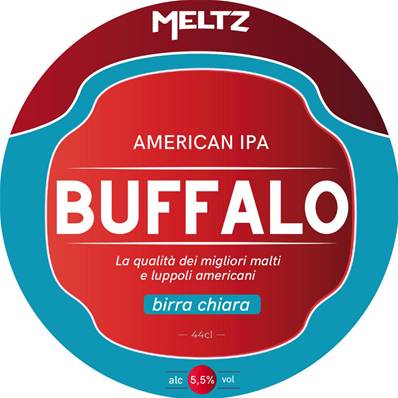 MELTZ - Birra Buffalo American IPA 5,5%vol - Polykeg 24lt