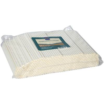 CANNUCCE in carta bianche 19,7x0,6 - Confezione 500pz