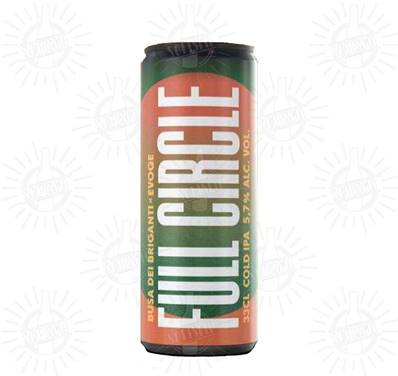 BUSA DEI BRIGANTI collab. EVOQE - Birra Full Circle Cold IPA 5,7%vol - Lattina 330ml