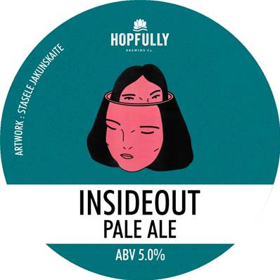 HOPFULLY BREWING (IRL) - Birra Inside Out New England Pale Ale 5%vol - Unikeg 30lt (baionetta)