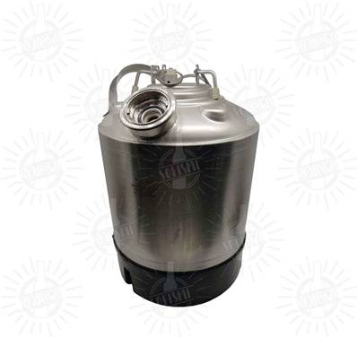 MINI JOLLY - Fustino in acciaio da 9lt completo con innesto a baionetta (Polykeg)