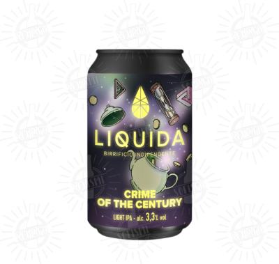 LIQUIDA - Birra Crime Of The Century Light IPA 3,3%vol - Lattina 330ml