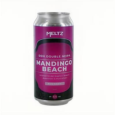 MELTZ - Birra Mandingo Beach DDH Double NEIPA 8,2%vol - Lattina 440ml