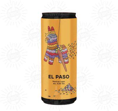 WAR - Birra El Paso Mexican Lager 4,5%vol - Lattina 330ml