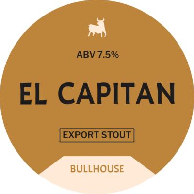 BULLHOUSE (NIR - UK) - Birra El Capitan Export Stout 7,5%vol - Keykeg 20lt