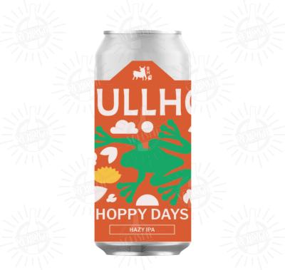 BULLHOUSE (NIR - UK) - Birra Hoppy Days Hazy IPA 5%vol - Lattina 440ml