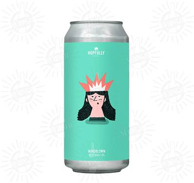 HOPFULLY BREWING (IRL) - Birra Mindblown West Coast IPA 6,5%vol - Lattina 440ml