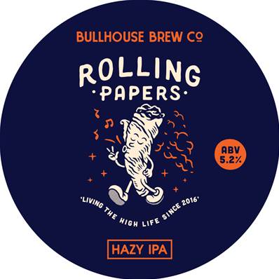BULLHOUSE (NIR - UK) - Birra Rolling Paper 2.0 DDH Pale 5,5%vol - Polykeg 30lt
