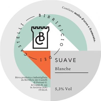 BIRRIFICIO DEI CASTELLI - Birra Suave Blanche 5,3%vol - Polykeg 24lt