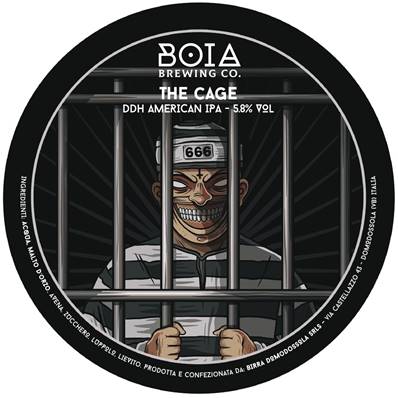 BOIA - Birra The Cage Grapefruit IPA 5,8%vol - Polykeg 24lt
