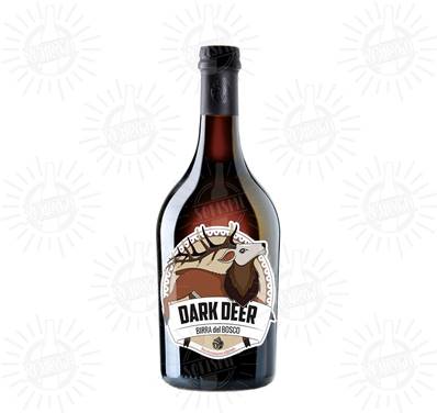 BIRRA DEL BOSCO - Birra Dark Deer Porter 5,2%vol - Bottiglia 750ml