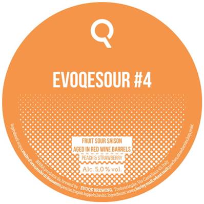 EVOQE - Birra Evoqesour#4 Fruit Sour Saison 5%vol - Polykeg 24lt