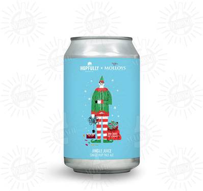 HOPFULLY BREWING (IRL) - Birra Jingle Juice New England Pale Ale 4,5%vol - Lattina 330ml