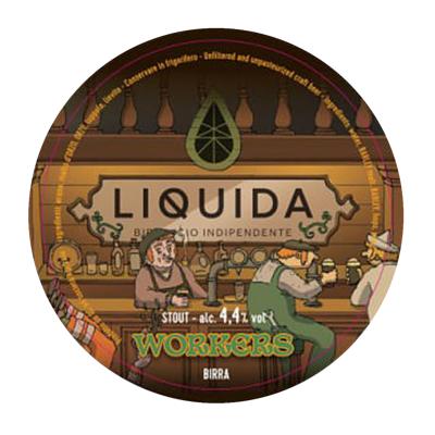 LIQUIDA - Birra Workers Stout 4,4%vol - Polykeg 24lt