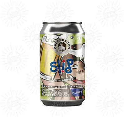 OPPERBACCO - Birra Slip Pils 5%vol - Lattina 330ml