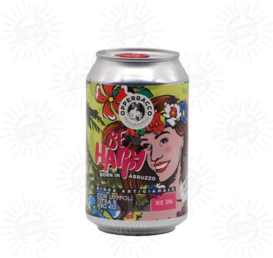 OPPERBACCO - Birra Be Happy NEIPA 7,5%vol - Lattina 330ml