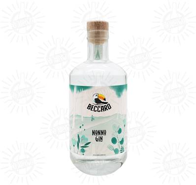 BECCARO - Gin Nonnogin 40%vol - Bottiglia 700ml