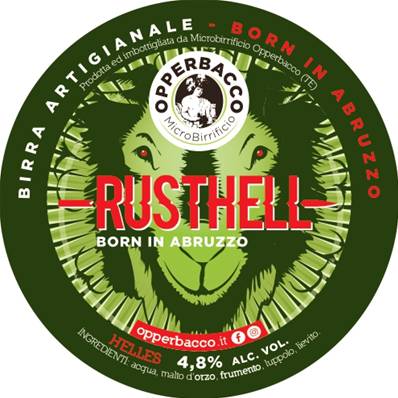 OPPERBACCO - Birra Rusthell Helles 4,8%vol - Polykeg 30lt