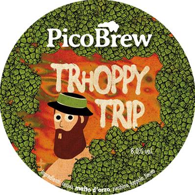 PICOBREW - Birra Throppy Trip Hoppy Tripel 8%vol - Polykeg 24lt