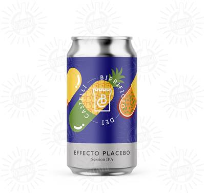 BIRRIFICIO DEI CASTELLI - Birra Effecto Placebo Session IPA 3,5%vol - Lattina 330ml