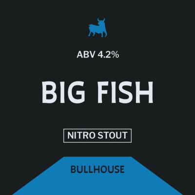 BULLHOUSE (NIR - UK) - Birra Big Fish Dry Irish Nitro Stout 4,2%vol - Keykeg 30lt