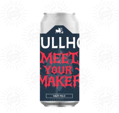BULLHOUSE (NIR) collab. FIERCE BEER (SCT) - Meet Your Maker Hazy Pale 4,5%vol - Lattina 440ml