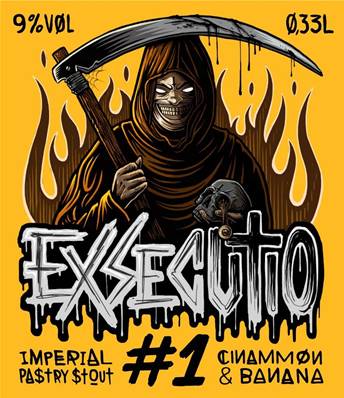 BOIA collab. EASTSIDE - Birra Exsecutio #1 Imperial Pastry Stout 9,5%vol - Lattina 330ml