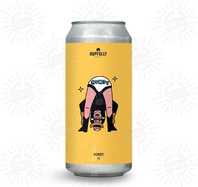 HOPFULLY BREWING (IRL) - Birra Howdy IPA 6,5%vol - Lattina 440ml
